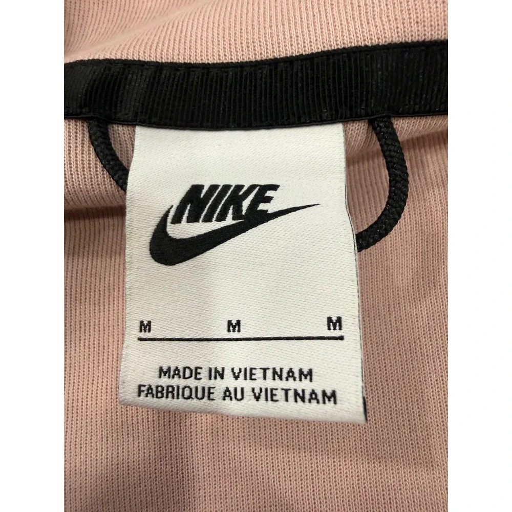 Nike Sportswear Tech Full‎ Zip Hoodie Pink Black DD5624-601 Women's Medium